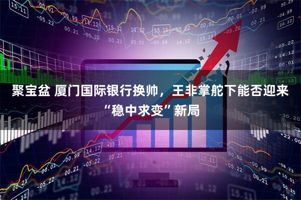 聚宝盆 厦门国际银行换帅，王非掌舵下能否迎来“稳中求变”新局